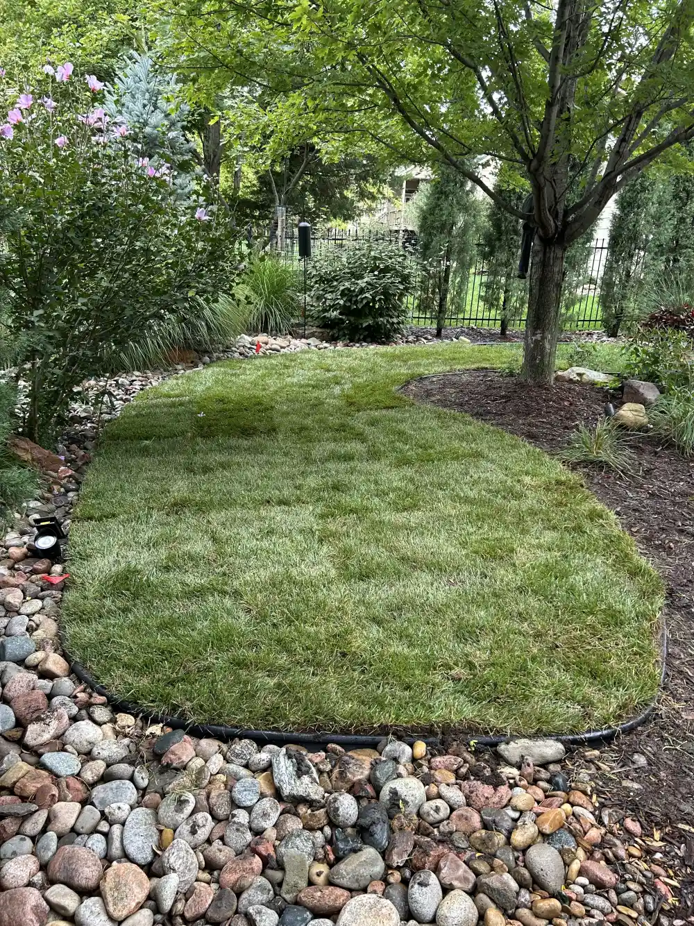 Hardscaping and outdoor living work by Prestige Lawn Care in Wichita Kansas